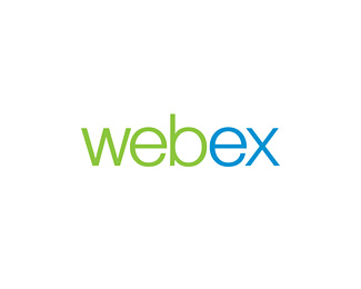 网迅(WebEx)标志logo设计