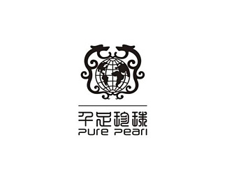 千足珍珠企业logo标志