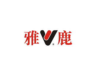 雅鹿标志logo图片