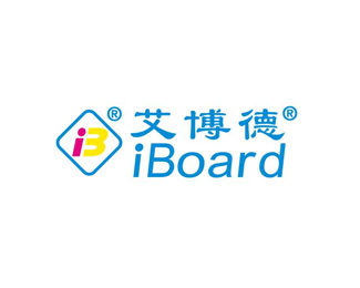 艾博德(iBoard)标志logo设计