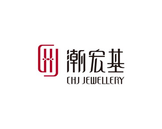 潮宏基(CHJ)标志logo图片