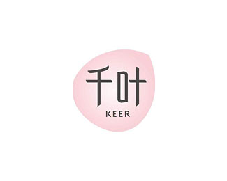 千叶(KEER)标志logo设计