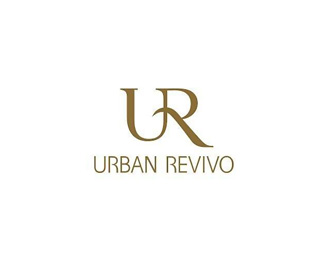 UR标志logo设计