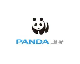 熊猫(Panda)标志logo设计