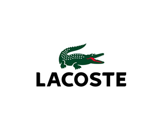 鳄鱼(LACOSTE)标志logo设计