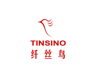 纤丝鸟(TINSINO)企业logo标志