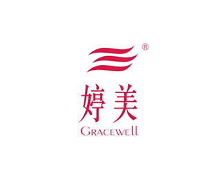 婷美(GRACEWELL)标志logo图片