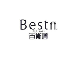 百斯盾(Bestn)标志logo设计