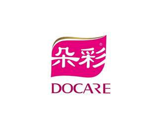 朵彩(DOCARE)标志logo设计