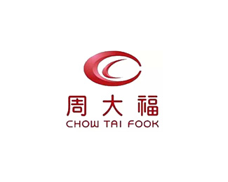 周大福(Chow Tai Fook)标志logo设计