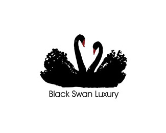 黑天鹅企业logo标志