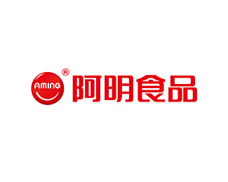 阿明(AMING)标志logo设计