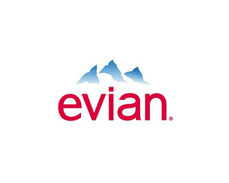 依云(evian)标志logo图片
