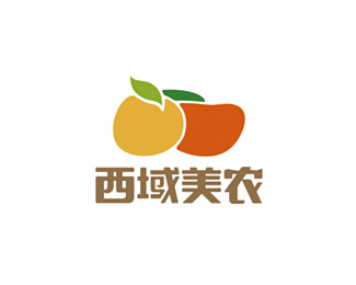 西域美农企业logo标志