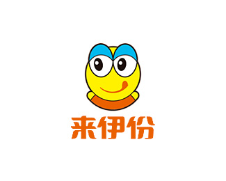 来伊份标志logo设计