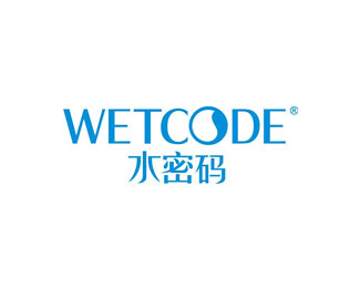 水密码(Wetcode)标志logo设计