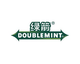 绿箭(DOUBLEMINT)标志logo设计