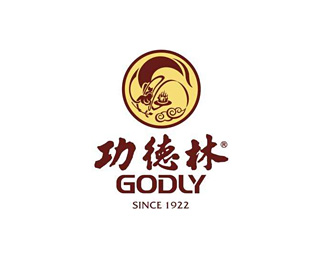 功德林(GODLY)标志logo图片