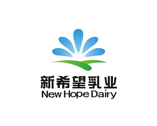 新希望乳业标志logo设计