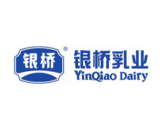 银桥乳业标志logo图片