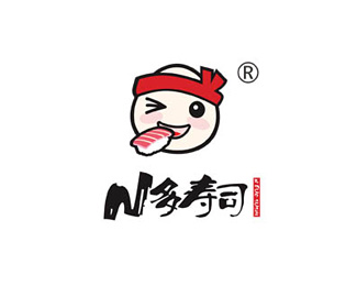 N多寿司企业logo标志