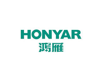 鸿雁(HONYAR)标志logo设计