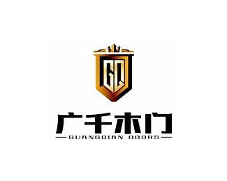 广千木门标志logo设计