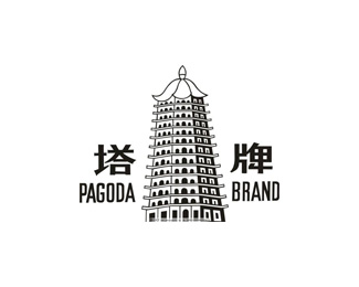 塔牌标志logo设计