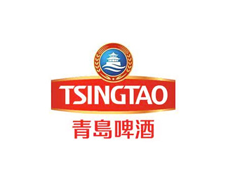 青岛啤酒标志logo图片