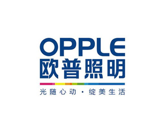 欧普照明(OPPLE)标志logo设计