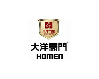 大洋豪门(HOMEN)企业logo标志