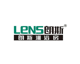 朗斯(LENS)标志logo设计