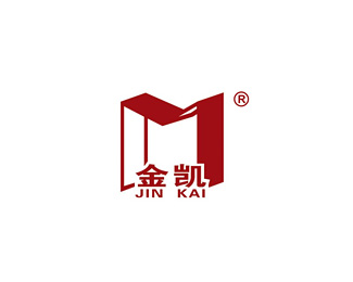 金凯门业企业logo标志