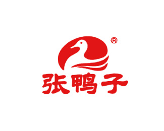 张鸭子企业logo标志