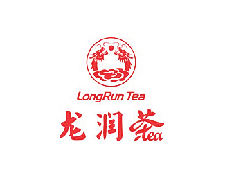 龙润茶业标志logo图片