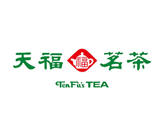 天福茗茶标志logo图片