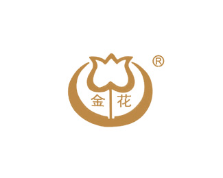 金花茶业标志logo图片