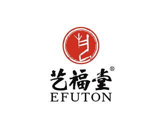 艺福堂(EFUTON)企业logo标志