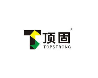 顶固(Topstrong)企业logo标志