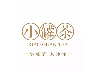 小罐茶业企业logo标志