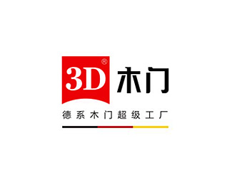 3D木门企业logo标志