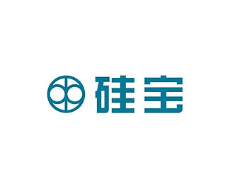 硅宝标志logo图片