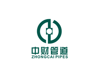 中财管道(ZHONGCAI)标志logo设计