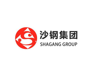 沙钢集团(SHAGANG)标志logo设计