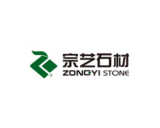 宗艺石材(ZONGYI)标志logo设计
