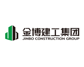 金博建工集团企业logo标志