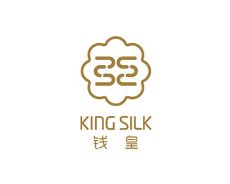 钱皇(KINGSILK)标志logo设计