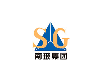 南玻(SG)标志logo设计