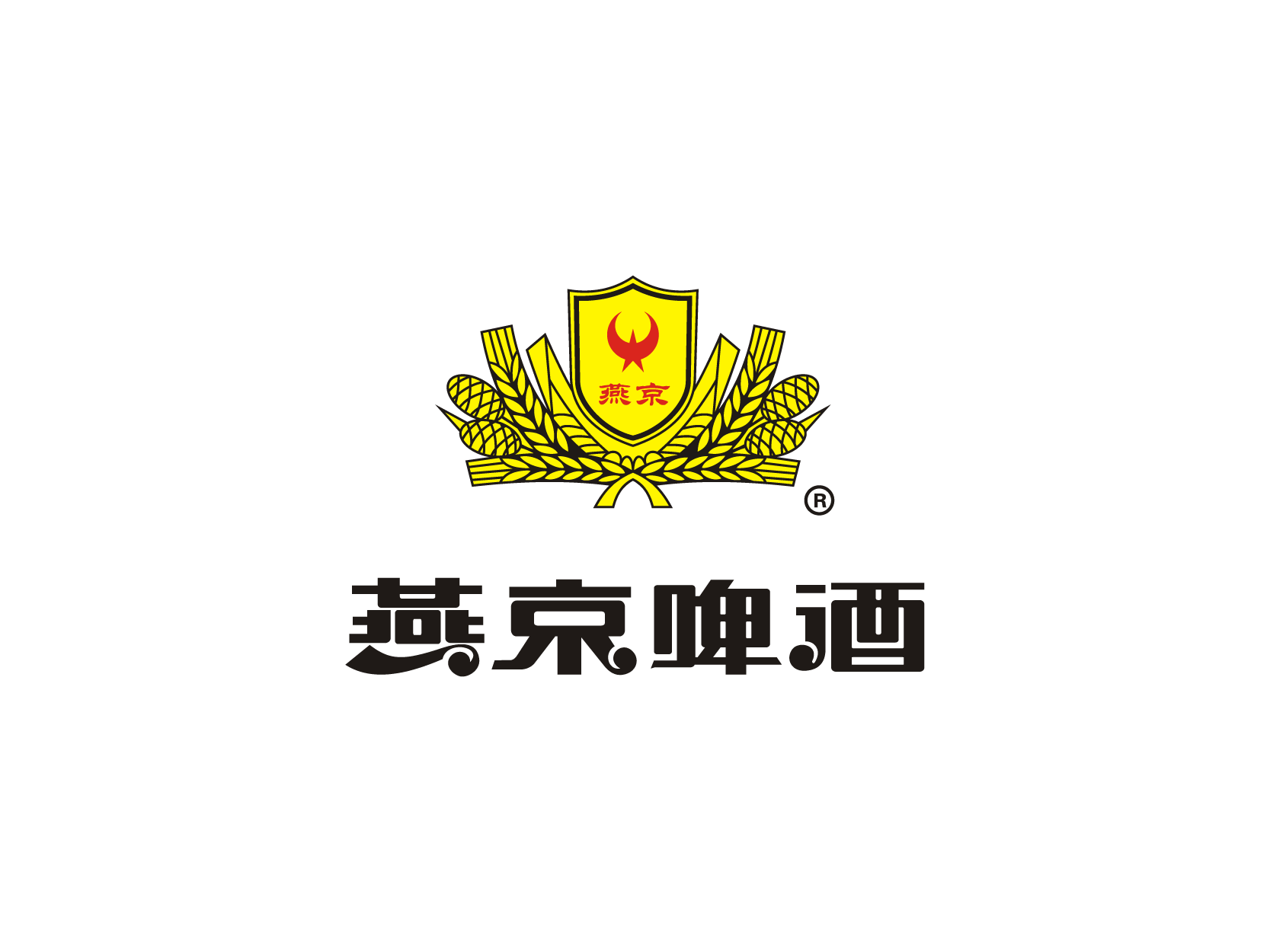 燕京啤酒logo标志设计