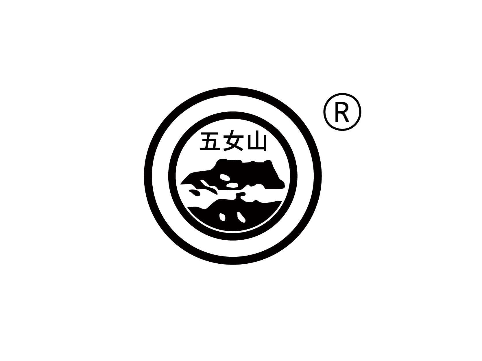 五女山标志logo设计